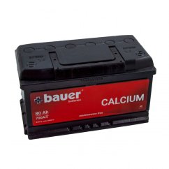 Autobaterie  BAUER Calcium 80Ah 12V 700A