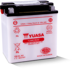 Motobaterie YUASA YB10L-A2, 12V, 11Ah