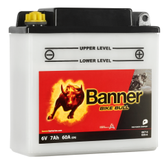 Motobaterie Banner Bike Bull B39-6, 7Ah, 6V