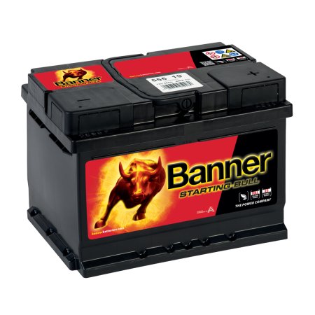 Autobaterie Banner Starting Bull 555 19, 55Ah, 12V ( 55519 ), technologie Ca/Ca