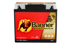 Motobaterie Banner BIKE BULL AGM PLUS 52101 BG12-19, 12V - 18Ah BMW