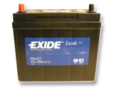 Autobaterie EXIDE Excell 45Ah, 12V, EB457