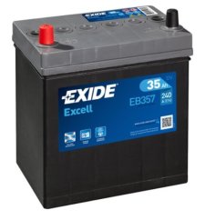 Autobaterie EXIDE Excell 35Ah, 12V, EB357