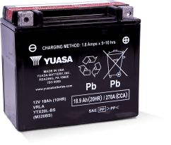 Motobaterie YUASA YTX20L-BS, 12V,  18Ah