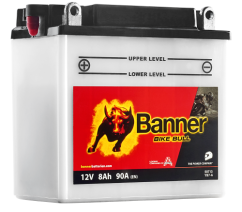 Motobaterie Banner Bike Bull YB7-A, 8Ah, 12V
