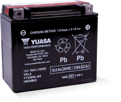 Motobaterie YUASA YTX20HL-BS, 12V,  18Ah
