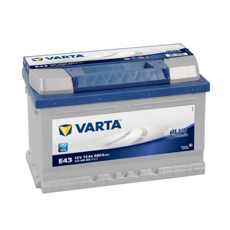 Autobaterie VARTA Blue Dynamic 72Ah, 12V, E43, 572409