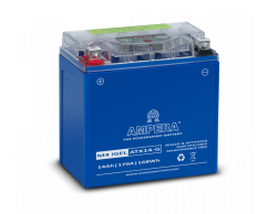 Motobaterie AMPERA GEL 12V 14Ah 170A, YTX14-BS
