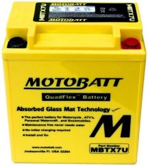 MOTOBATT MBTX7U 12V 8Ah 115A