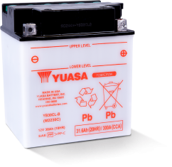 Motobaterie YUASA YB30CL-B, 12V,  30Ah