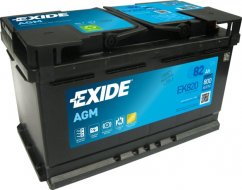 Autobaterie EXIDE Start-Stop AGM 12V 82Ah EK820
