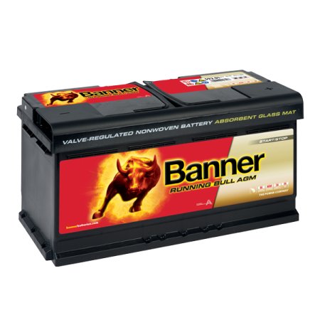 Autobaterie Banner Running Bull AGM 595 01, 95Ah, 12V ( 59501 )