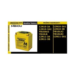 MOTOBATT MB10U 12V 14,5Ah 175A