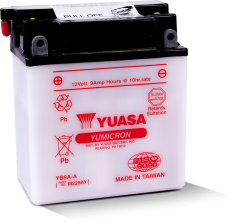 Motobaterie YUASA YB9A-A, 12V,  9Ah