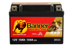 Motobaterie Banner BIKE BULL AGM PLUS 51021 BGTX12A-4 (YT12A-BS), 12V - 10Ah