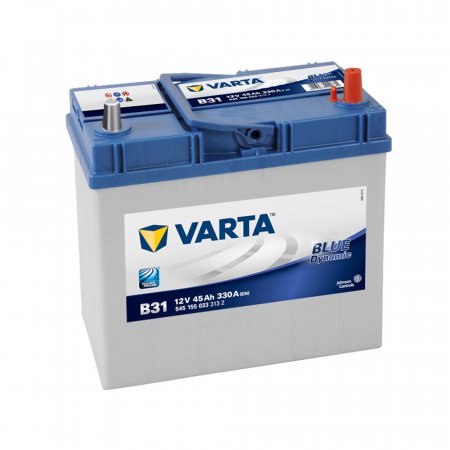 Autobaterie VARTA BLUE Dynamic 45Ah, 12V, B31, 545155