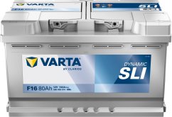 Autobaterie VARTA Dynamic SLI  80Ah, 12V, F16, 580400