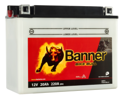 Motobaterie Banner Bike Bull Y50-N18L-A, 20Ah, 12V