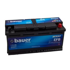 Autobaterie BAUER Carbon EFB 110Ah 12V 920A