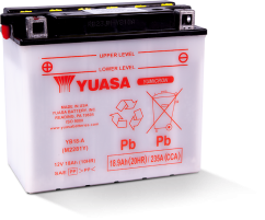 Motobaterie YUASA YB18-A, 12V,  18Ah