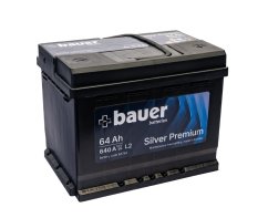 Autobaterie BAUER SILVER Premium 74Ah 12V 720A